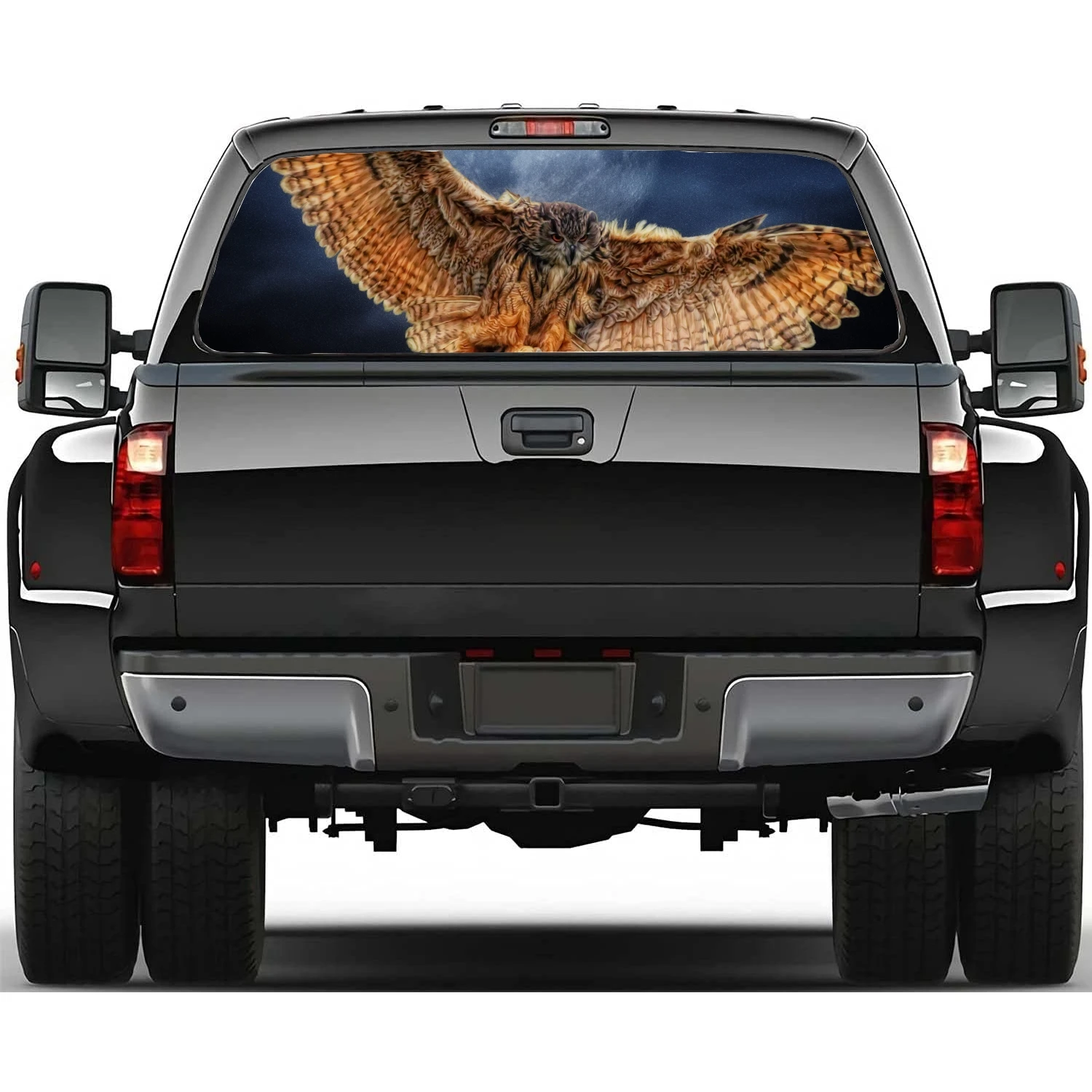

eagle animal flying Car Window Decal Graphic Decoration Truck Semi-transparent Vinyl Universal Wrap Self-adhesive Sticker