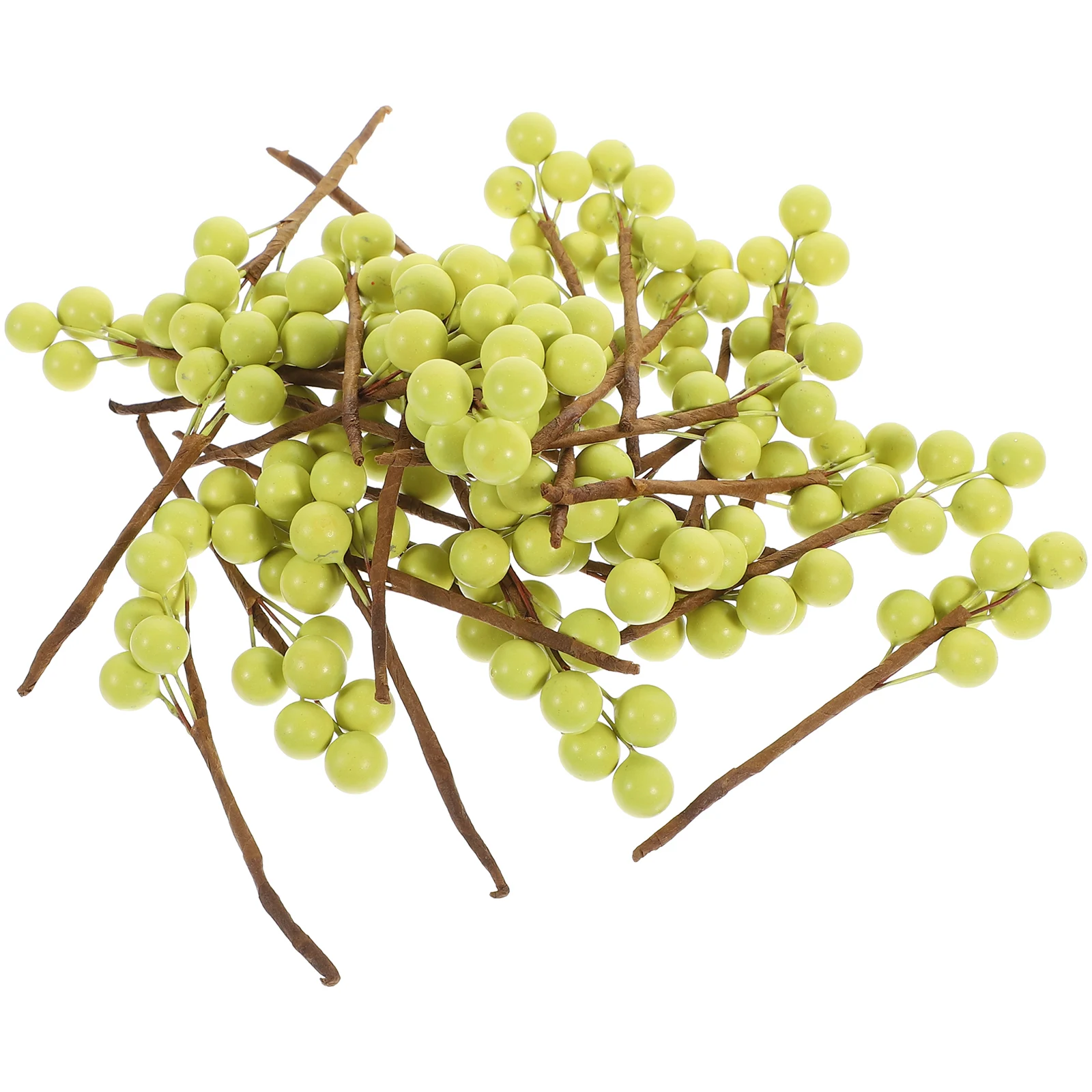 

30pcs Berry Stem Christmas Christmas Tree Decor Decorations Faux Holly Branches Holiday Tree Picks Winter Festive