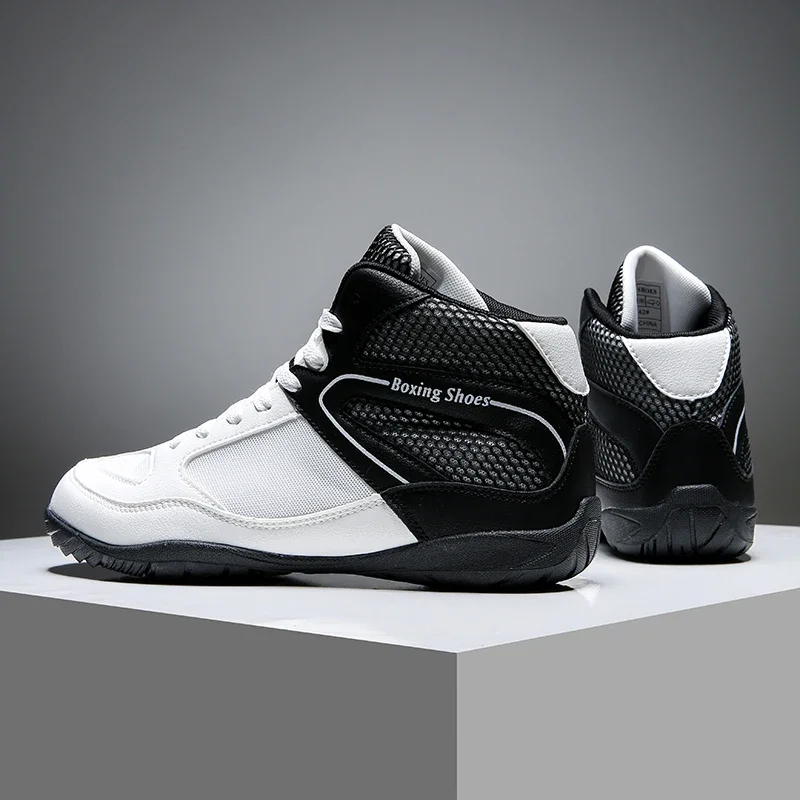 New Boxing Shoes Men Women Breathable Boxing Sneakers Breathable Flighting Shoes Mens Sneakers