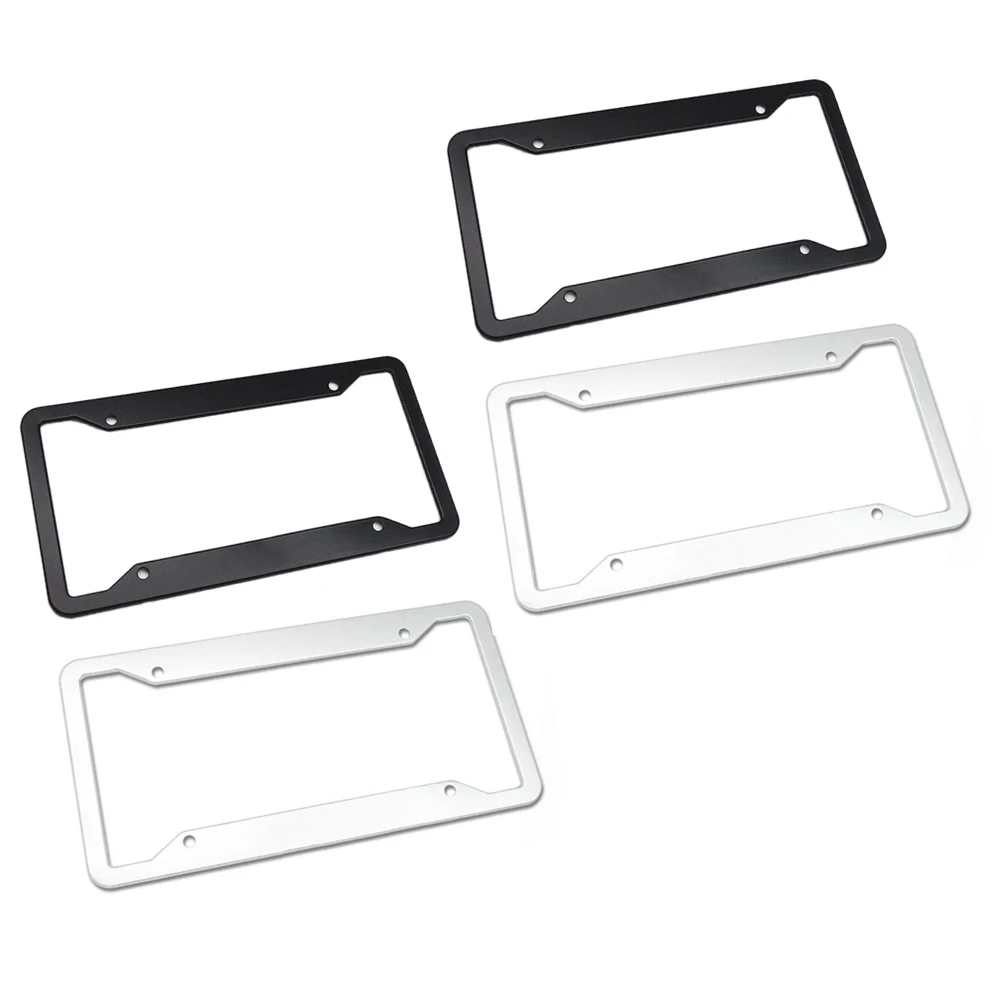

Stable Support License Plate Bracket Replacement Universal License Plate Frame Stainless Steel and Aluminum Alloy