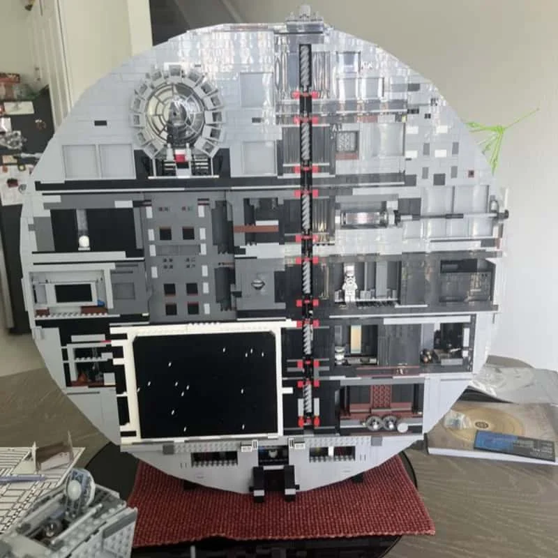 

MOC Ultimate коллекционная серия, модель звезды смерти, строительные блоки, кирпичи, игрушки для детей и взрослых, подарки на день рождения, Рождество