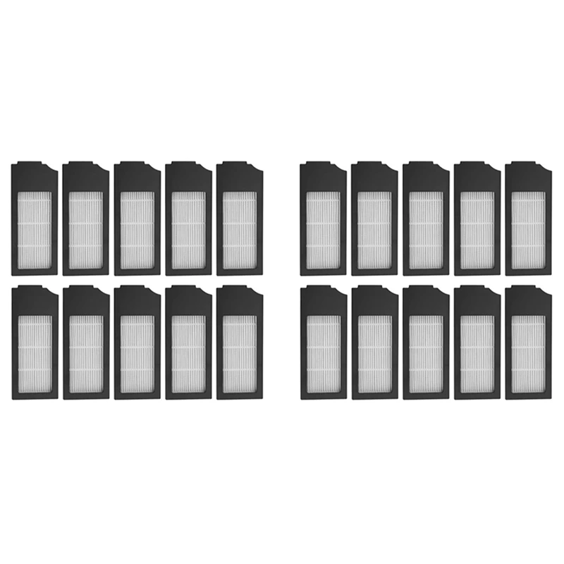 

X16A 2025 НОВЫЙ сменный комплект воздушного HEPA-фильтра для Ecovacs Deebot X1 Series Turbo/Omni, запасные части для пылесоса, 20 шт.