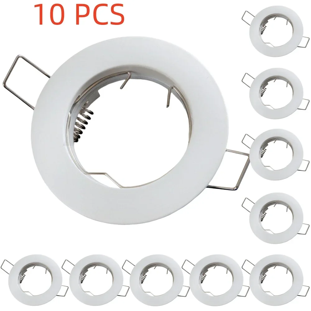 Immagine 4: JOYINLED Einbauhalterung 2/10STK Set, Aluminium GU10/MR16 Lampenfassung Träger, Universelle Einbauspot Fassung