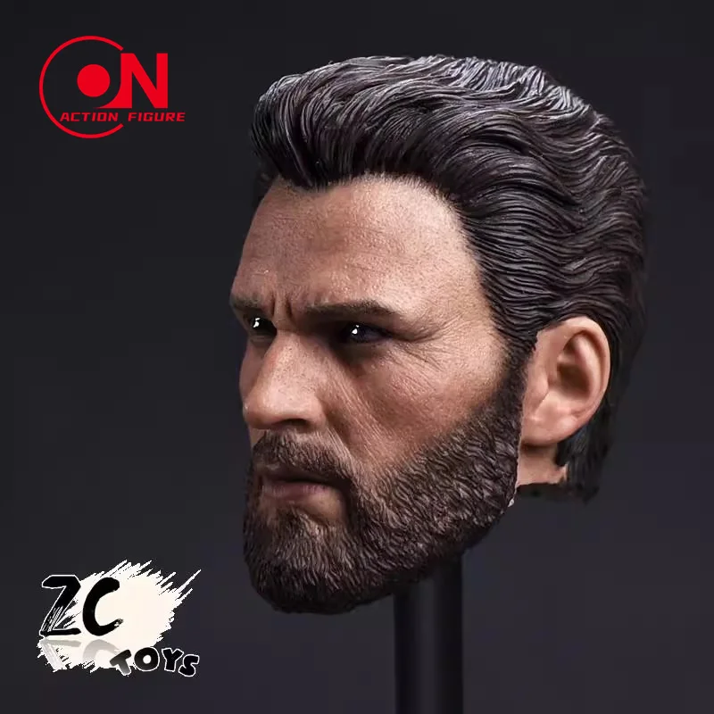 1/6 スケール男性兵士口ひげキャプテンスティーブロジャースクリスエヴァンスヘッドスカルプトは 12 インチホットトイズアクションフィギュア人形に適合
