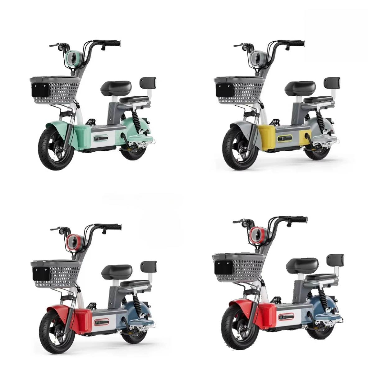 Lvyuan Hot Sale 35km/h Long Range Electric City Bike With Pedals For Adults Digital Smart Electric Scooter For Commute