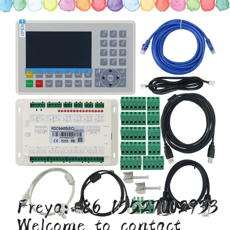 RDC6445S 4 Axis Full Set CO2 Controller Board for CO2 Cutting and Engraving Machines