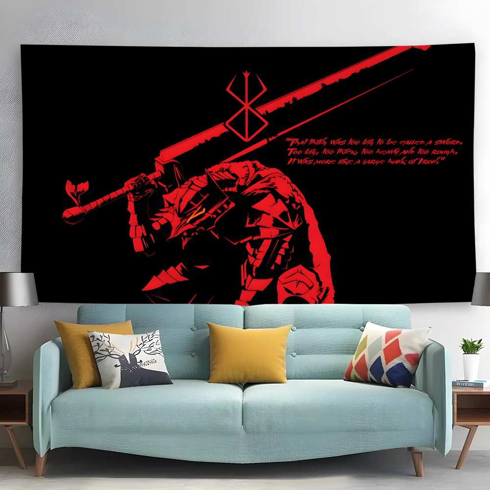 Berserk Sacrifice Tapestry Decorate Wall Tapestry Cute Gift Flags