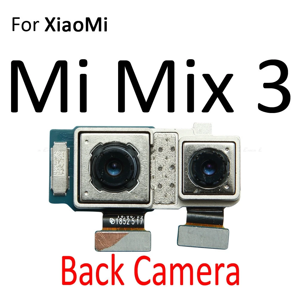 Rear Main Front Facing Camera Flex Cable For Xiaomi Mi Max 2 3 Mix 2 2S 3 Back Big Small Module Ribbon