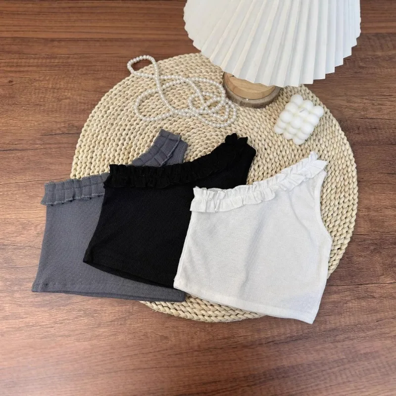 

Sweet Hot Style Sleeveless Vest for Kids 2026 Trendy Sweet Hot Style Popular Look Soft Fabric Skin Friendly and Comfortable
