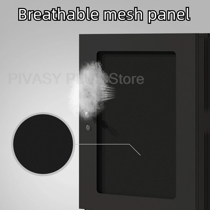 10/15U Audio Rack Steel Mesh Sound System Cabinet 53/75cm Height Amplifier Bracket x Locking Wheels For Home Theater Studio Rack