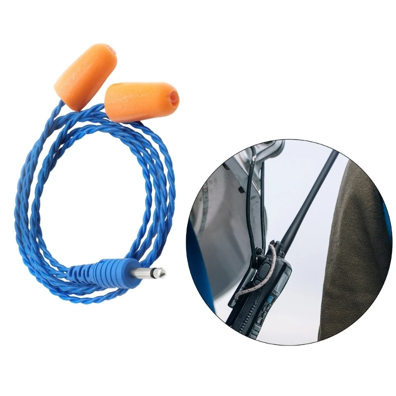 プロフェッショナルラジオフォームイヤホンオートレーシングフォームイヤホン 3.5 ミリメートルプラグスピーカーインナーイヤー型レーシングラジオ通信