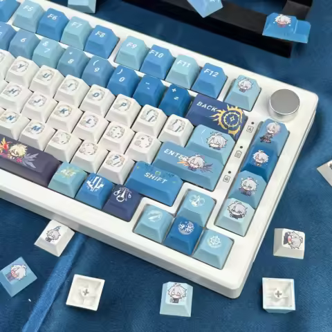 Phainon Keycap Cherry MOA Profile Honkai: Star Rail Theme Anime Game Keycaps Cartoon Cute Q Version PBT Custom Keyboard Caps