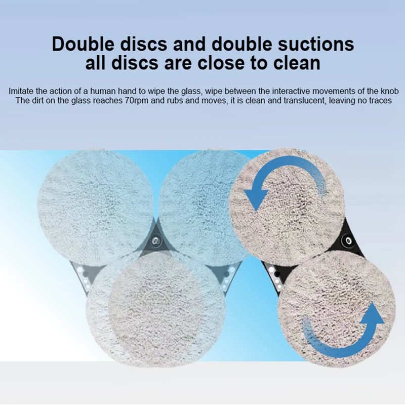 ที่ดูดฝุ่นกระจกหน้าต่างอัจฉริยะสำหรับเครื่องดูดฝุ่นอัตโนมัติหน้าต่างในบ้านเครื่องพ่นน้ำอัจฉริยะแบบกดปุ่มเดียวทำความสะอาดผนังปลั๊กแบบยุโรป
