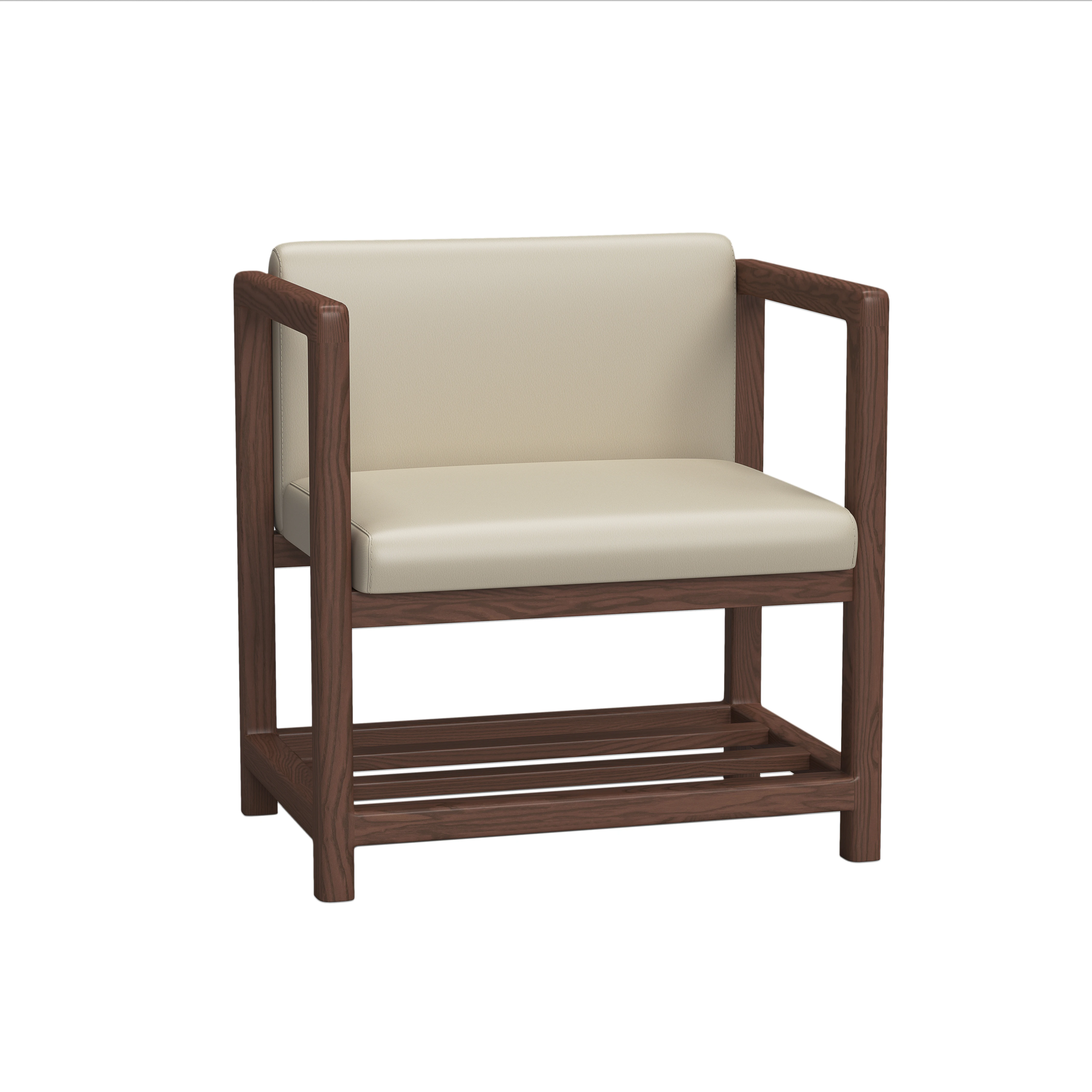 Modern Minimalism Multi-functional Solid Wood Shoe Changing Stool for Nursing Home and Welfare Home Elderly Bench