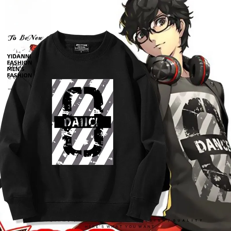 

Свитшот свободного кроя с круглым вырезом, молодежный, для косплея, с принтом «Звездная ночь», «Танец дождя», «Лотос», мужской и женский, повседневный, из хлопка и полиэстера