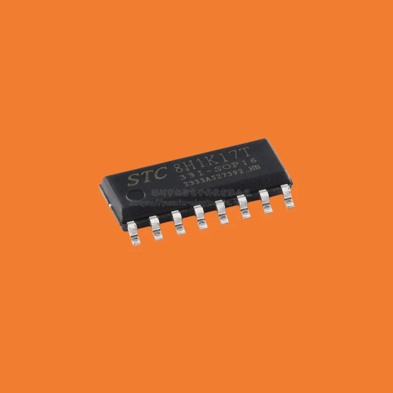 10PCS/original STC8H1K17T-33I-SOP16 high-speed 8051 core (1T) microprocessor microcontroller chip