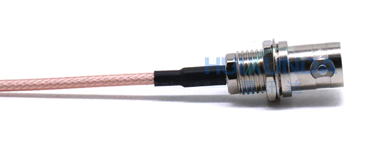 BNC Rotary Nut Rear Connector RG316 Cable BNC-J/BNC-KY Compatible Fixed Connection for Professional Networking Equipment