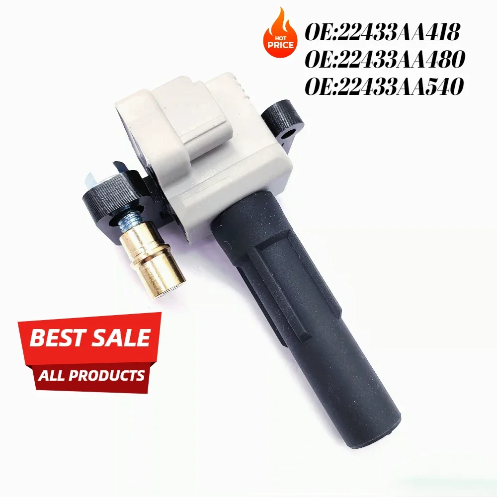 1PCS New Ignition Coil 22433AA540 For Subaru Baja For ESTER IMPREZA Legacy 2.5 22433-AA540 22433AA480 22433-AA480 22433-AA640