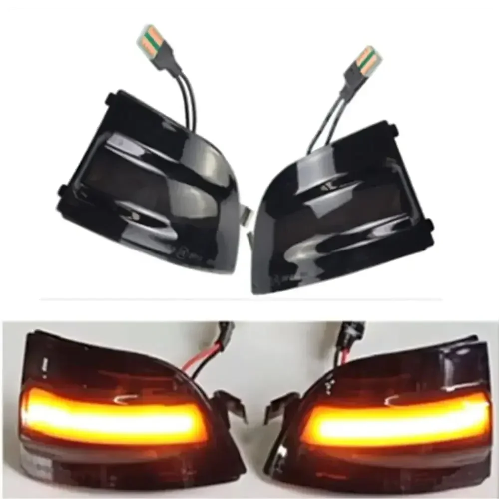 

2Pcs Repeater Dynamic LED Side Wing Rearview Mirror Indicator Blinker Turn Signal Light For Ford Focus 2 MK2 2004-2008 C-MAX