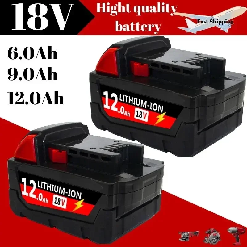 For Milwaukee 48-11-1852 M18 LITHIUM XC Extended Capacity Battery for Milwaukee 48-11-1850 48-11-1840 Cordless Power Tools