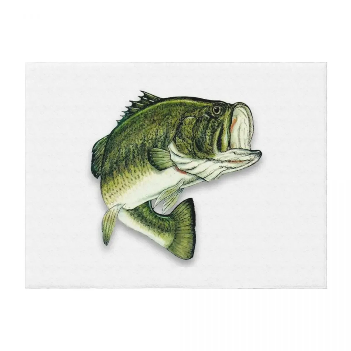 

Large Mouth Bass Throw Blanket Luxury Throw For Baby Soft Thins Blankets