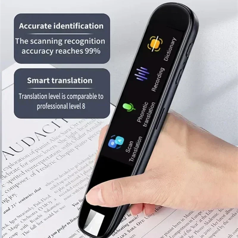 

A15S Portable Scanning Language WiFi Mobile Smart Scanner Vioce Translator Dictionary Business Reading Pen Translator 112