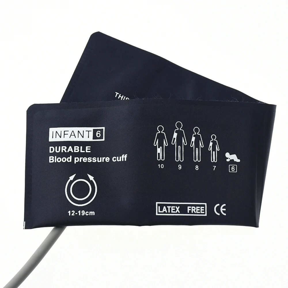 High-Quality Replaceable Blood Pressure Cuff, Arm Circumference 12-19 cm, Hospital Monitor Equipment Accessories(CM-1021S-04)