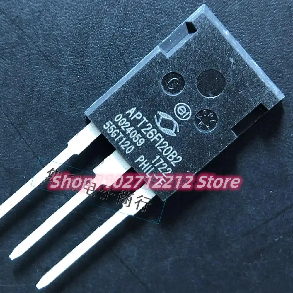 10 قطعة APT26F120B2 TO-247 MOS 27A 1200V المستوردة التسليم السريع