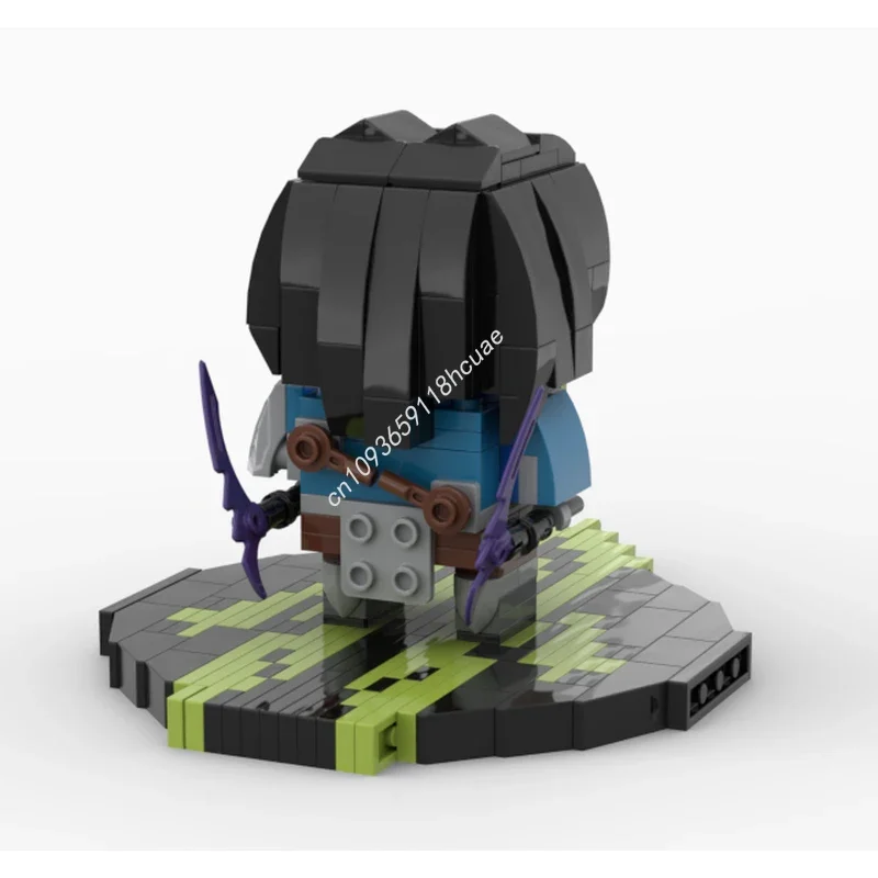 

243pcs MOC Darksiders DEATH Brickheadz Building Blocks Christmas Educational Holiday Themed Limited Edition Birthday Model Gift