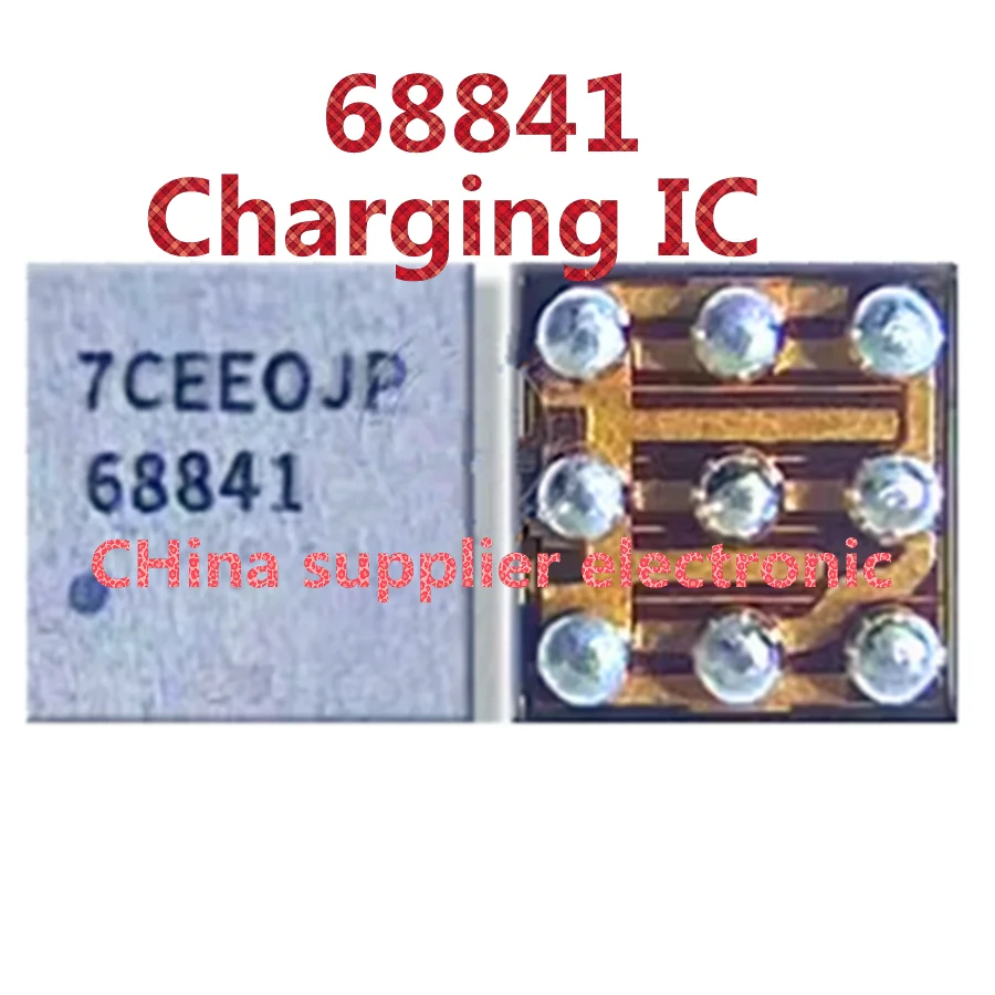 

68841 CSD68841W 9pins For iPhone 8 8plus X Q3350 Charging IC USB Charger Chip