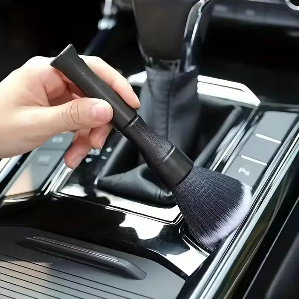 1pcs Ultra-Soft Detailing Brush Car Interior Detailing Brush Soft Bristle Cleaning Electrostatic Dust Remove Tools Accessories