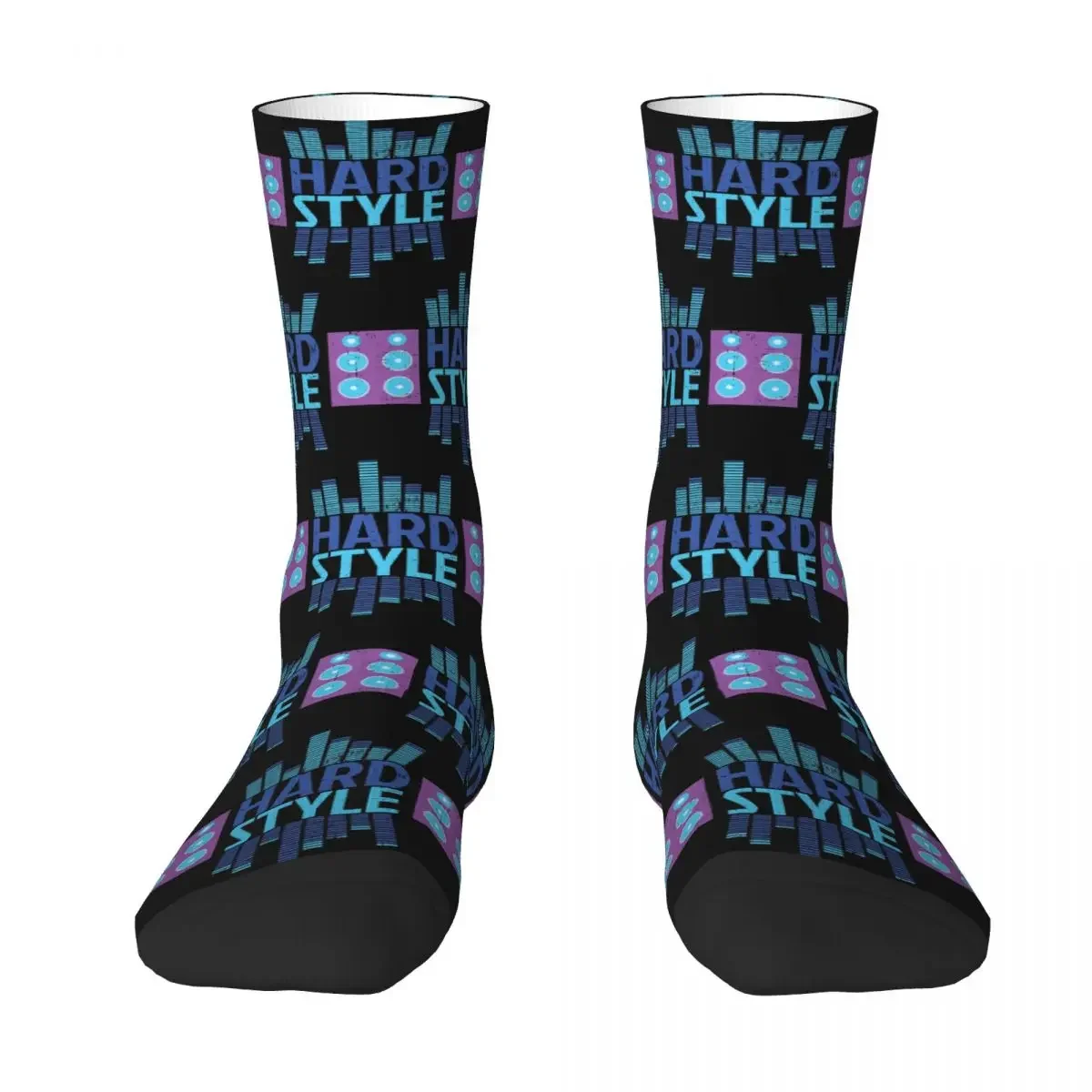 Hardstyle Equalizer Socks Harajuku Super Soft Stockings All Season Long Socks Accessories for Unisex Gifts