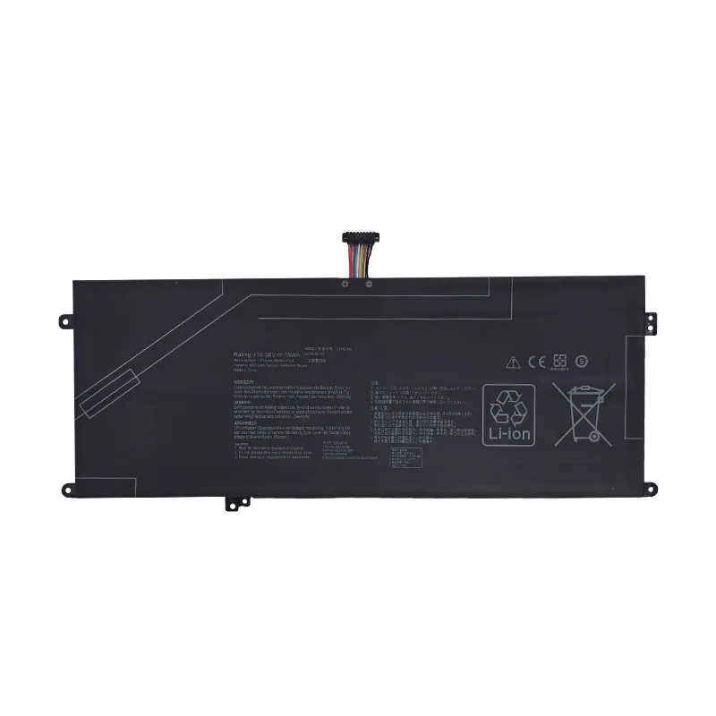بطارية كمبيوتر محمول بديلة جديدة 4825mAh C41N2306 لأجهزة Asus Vivobook S 14/15 OLED S5506MA M5506UA M5606NA Zenbook Duo UX8406MA