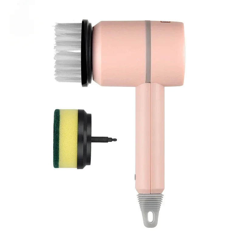 

Автоматическая Ручная перезаряжаемая электрическая щетка для чистки, беспроводной многофункциональный домашний кухонный туалет для мытья мисок, обуви