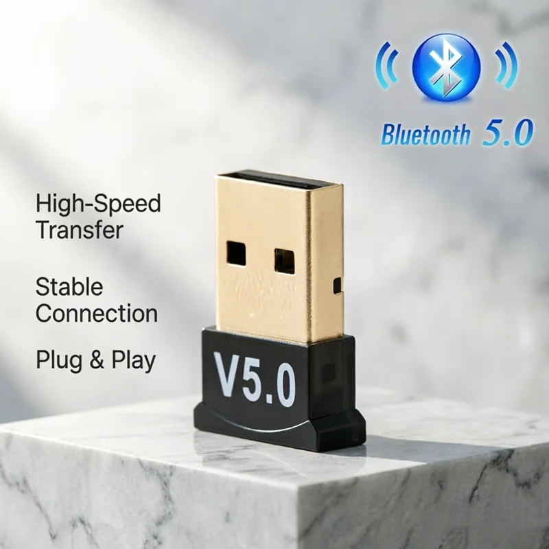 USB Bluetooth-Compatible Adapters Usb Wireless Computer Adapter Audio Receiver Transmitter Dongles for Laptop Mini Sender