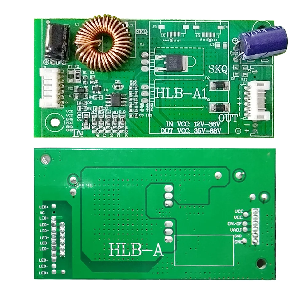 LED LCD Universal TV Backlight Constant Current Backlight Lamp Driver Board Boost Step Up Module 12-25V to 35-85V 14-42 Inch