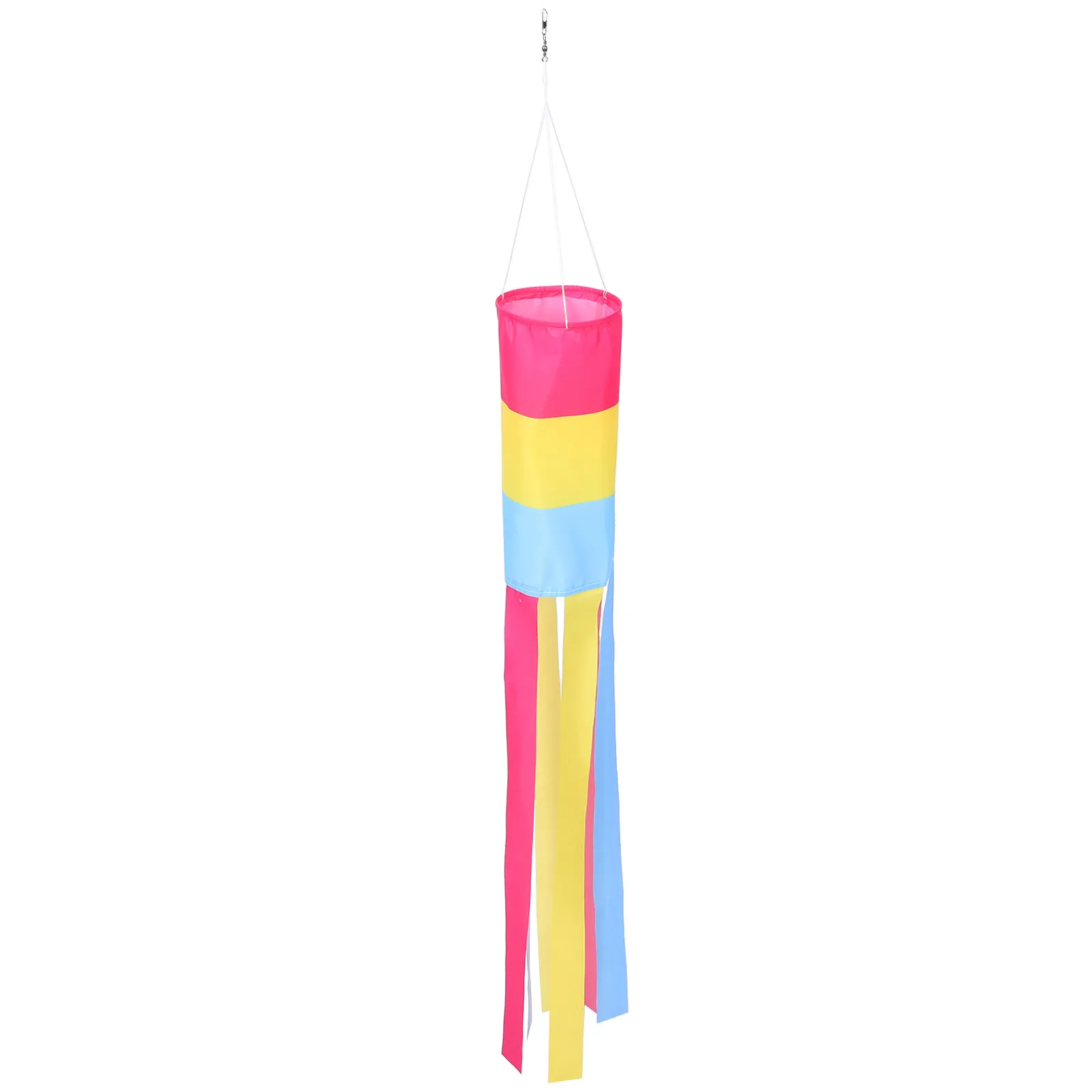 Outdoor Hanging Windsock Flag Decorative Garden Yard Windsock Light Polyester Fabric Perfect for Festivals Parties