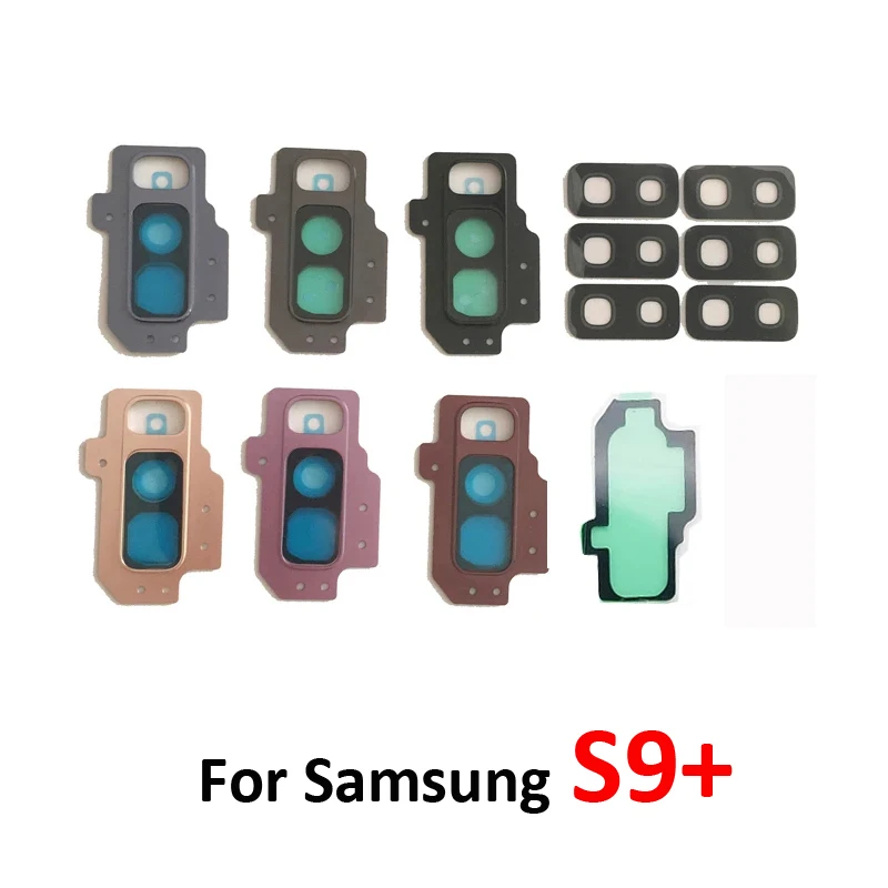 For Samsung Galaxy S9 Plus G965 G965F G965FD Phone Housing New Back Camera Glass Lens Rear Camera Safety Glass + Tools