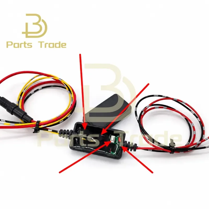 LED Fade On Off Circuit Module Gradual Light Controller PWM Buffer Switch Adjustable