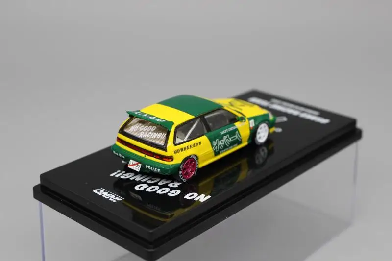 INNO 1:64 Civic EF9 JDM Collection of die-cast alloy car decoration model toys
