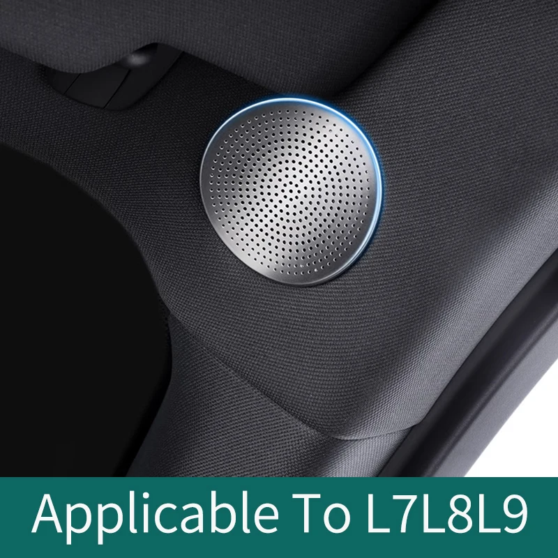 For Leading Ideal LiXiang L7 L8 L9 2022 2023 A-Pillar Roof Audio Stainless Steel Protective Cover With Interior Accessories