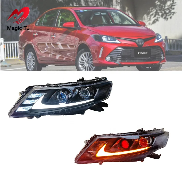 لهوندا ل سيفيك 8th الجيل 2012-2014 LED المصابيح الأمامية ديناميكية بدء التشغيل بدوره إشارة الخلفية DRL رئيس مصابيح 6000 كيلو اللون ل #2