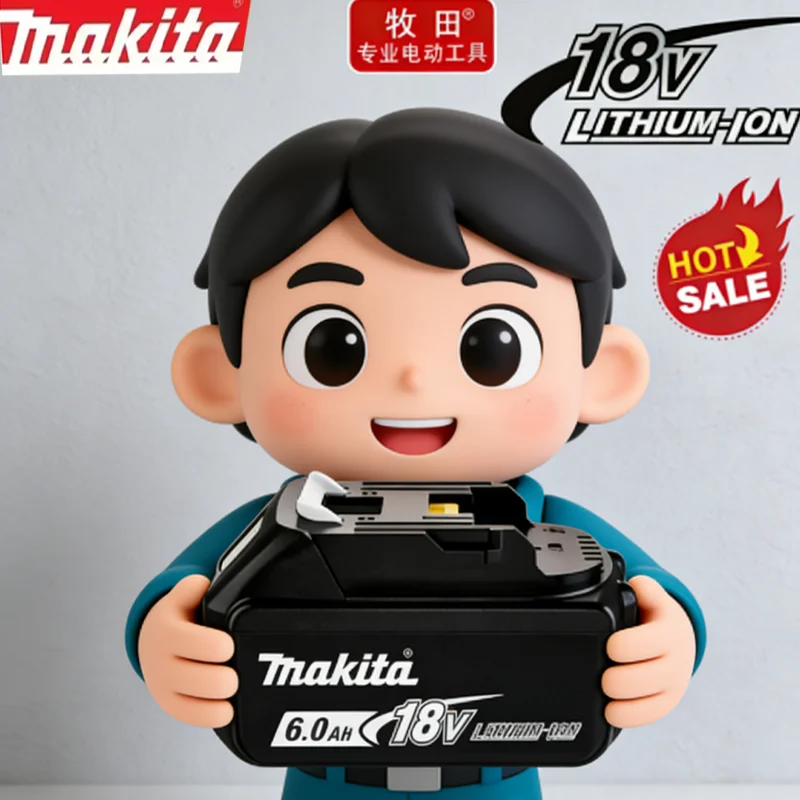 

100% Original/Genuine Makita 18V Battery,For Makita BL1830B BL1850B BL1850 BL1840 BL1860 BL1815 Replacement Lithium Battery