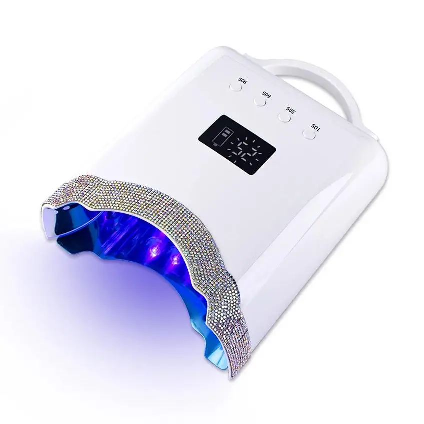 High Quality Gel Polish Dryer Fast Dry 78W Cordless Rechargeable UV Led Nail Lamp Manicure Foot and Hand