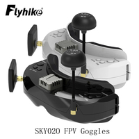 SKYZONE SKY02O FPV video Goggles 600x400 OLED 5.8G SteadyView Diversity RX HeadTracker DVR HDMI AVIN/OUT for RC Racing Drone
