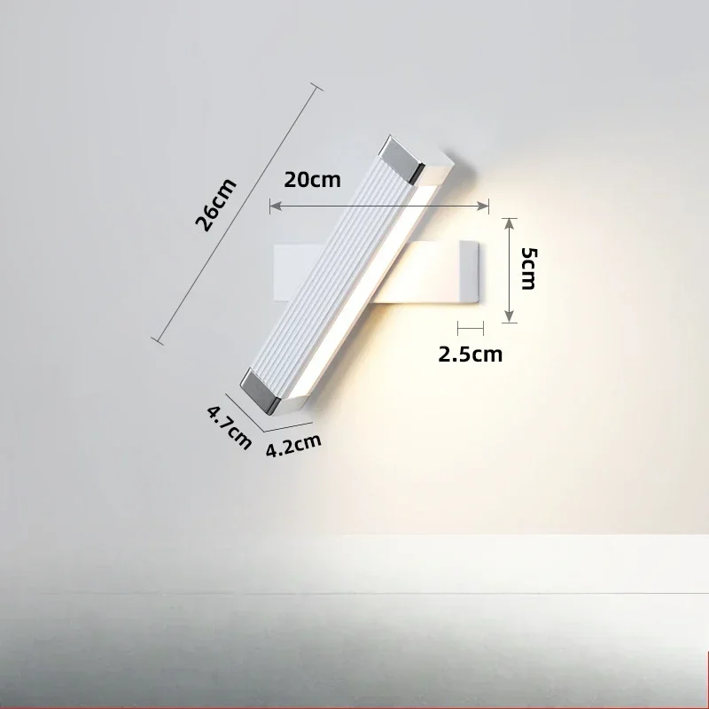 Light Luxury Fashion Bedroom Bedside Eye Protection Reading Lamp