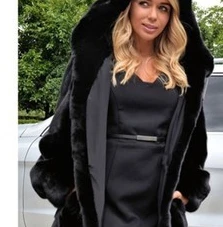 Women Autumn Winter Imitation Fur Cotton-padded Coat Loose Open Cardigan Jacket Solid Color