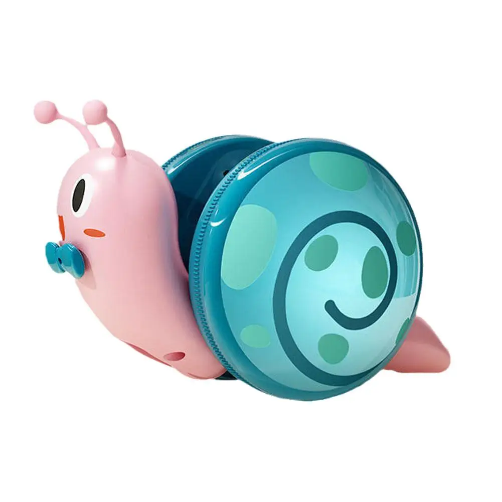 Electric Snail Toy Car Music Automatically Avoiding Sound Car Light Snail Children Toy With Gift Luminous Cute Toys E7c3