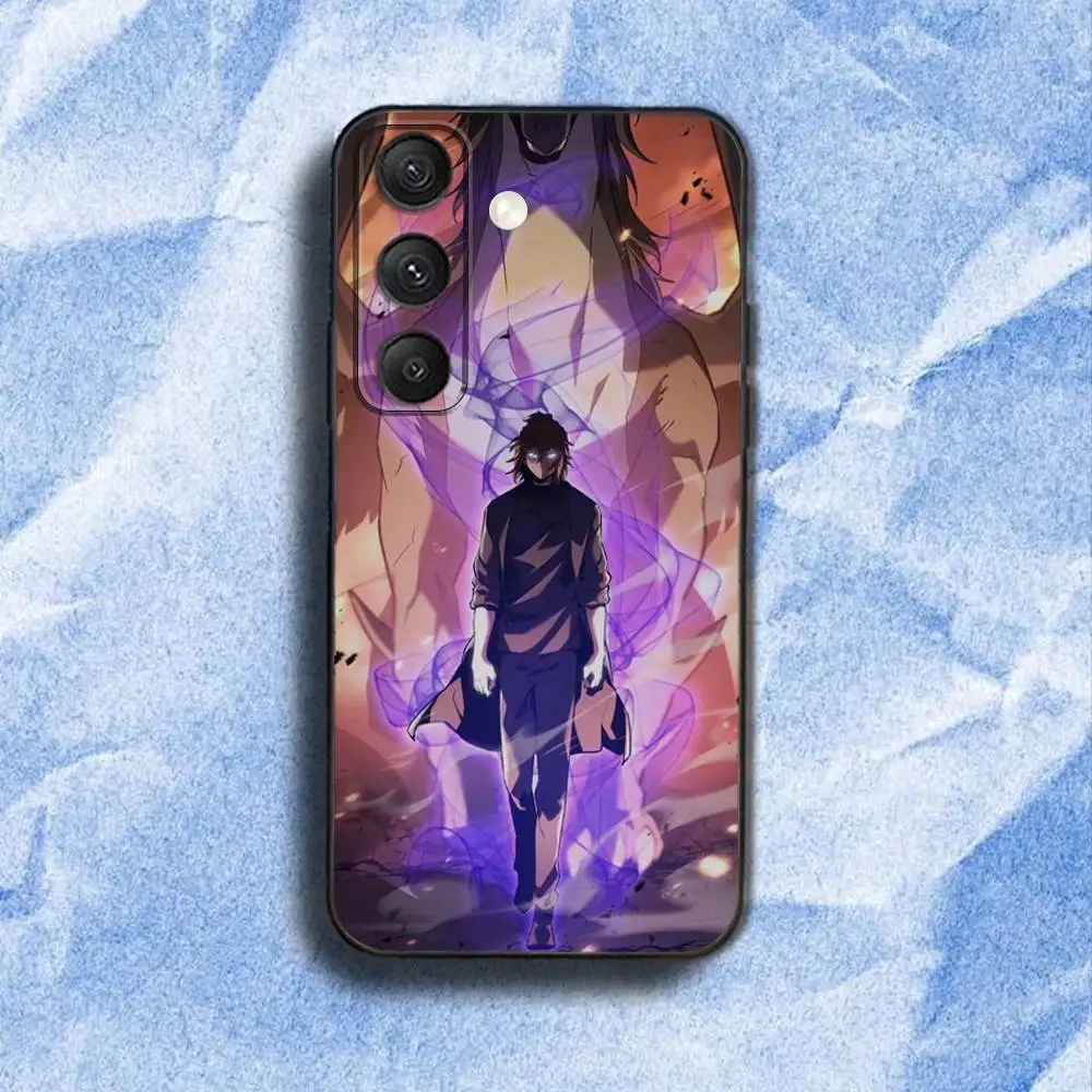 حافظة هاتف B-Beginning After End لهاتف Samsung S 25,24,23,22,30,21,10,9,Ultra,Plus,Lite,FE,4,5G حافظة ناعمة سوداء