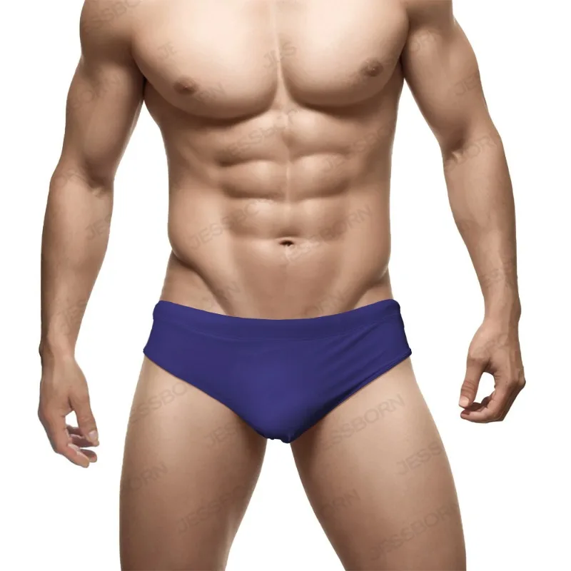 

Sexy Swimming Trunks Men's Summer Solid Color Swim Briefs Swimwear Swimsuit Beach Wear Surfing Bathing Suit Shorts Gay Shorts